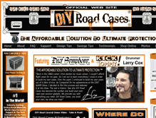 Tablet Screenshot of diyroadcases.com